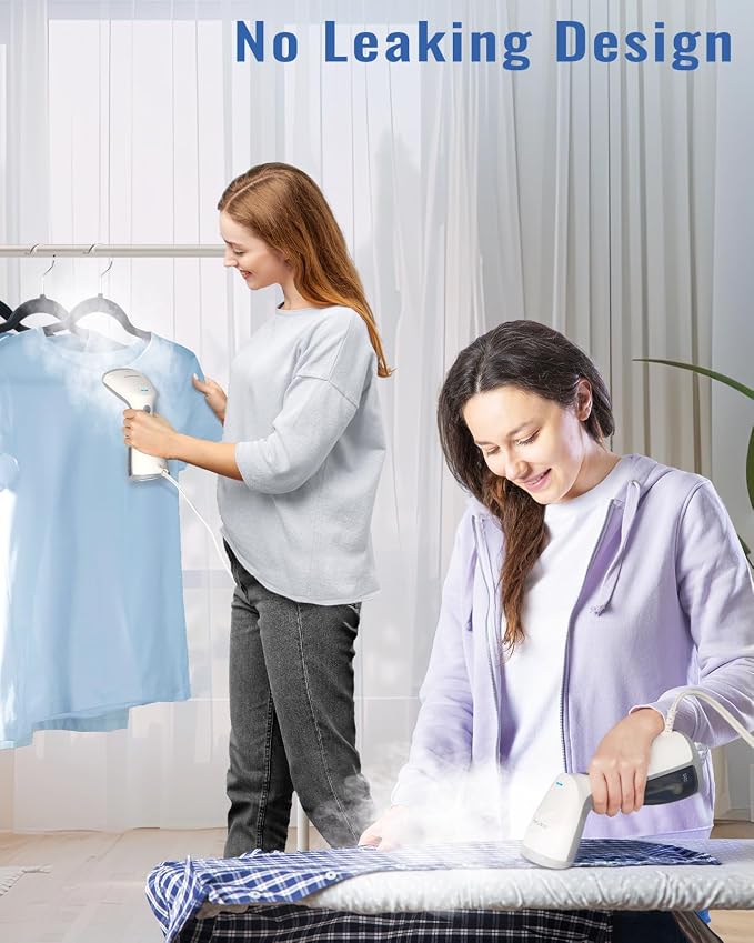 BEAUTURAL Steamer for Clothes, Portable and Handheld Garment Wrinkle Remover - Image 4