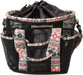 Weaver Leather Mesh Grooming Bag, Crimson Aztec by WeaverLeather