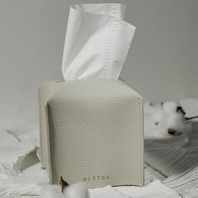 OLETHA Square Tissue Box Cover - Image 2