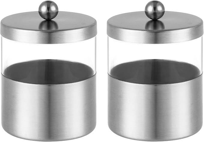 Gaussra Apothecary Jars, Qtip Holder - Image 8