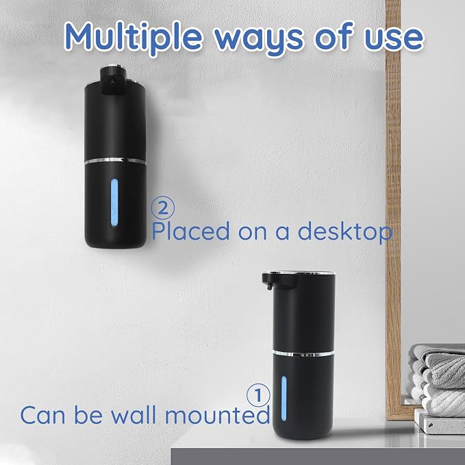 Liquid Soap Dispenser, Automatic Soap Dispenser, 13.5oz/400ml Automatic Soap - Image 6