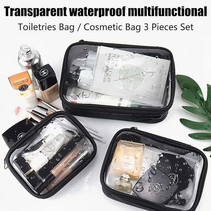 Clear TSA Approved Toiletry Bag - Image 5