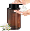 Foaming Soap Dispenser, Amber Glass Foam Hand Soap Dispenser by ALPIRIRAL