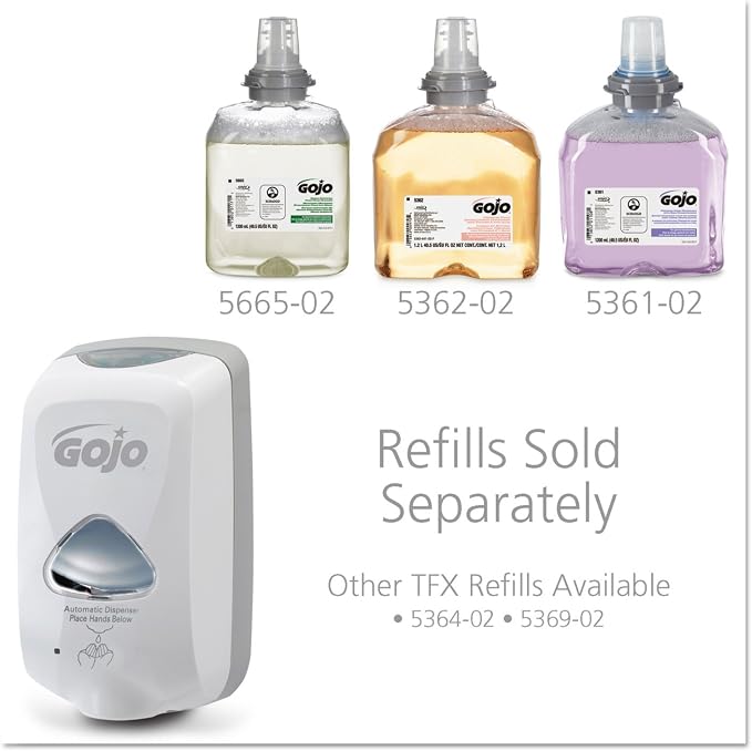 GOJO TFX Touch-Free Soap Dispenser, Dove Grey, - Image 4