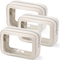 3PCS Clear Toiletry Bag, TSA Approved Travel Pouch by YOPCDJ