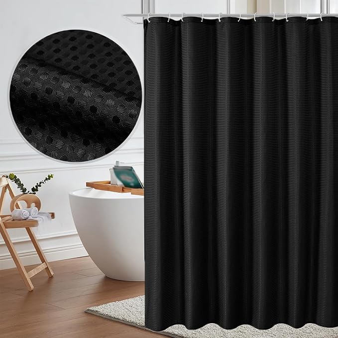 20PC Black Modern Bathroom Accessories Set - Image 3