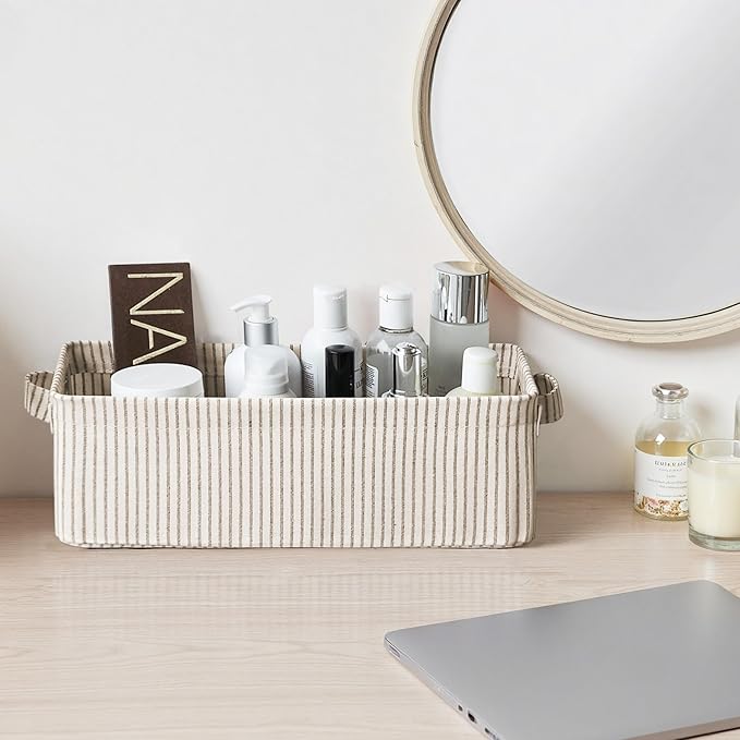StorageWorks Narrow Storage Bins, Small Basket - Image 3