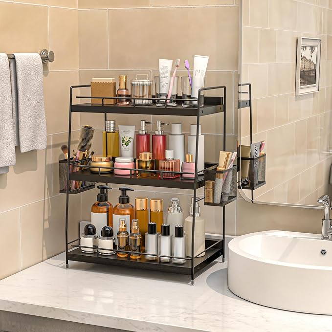 Bathroom Counter Organizer, Bathroom Countertop Organizer - Image 2
