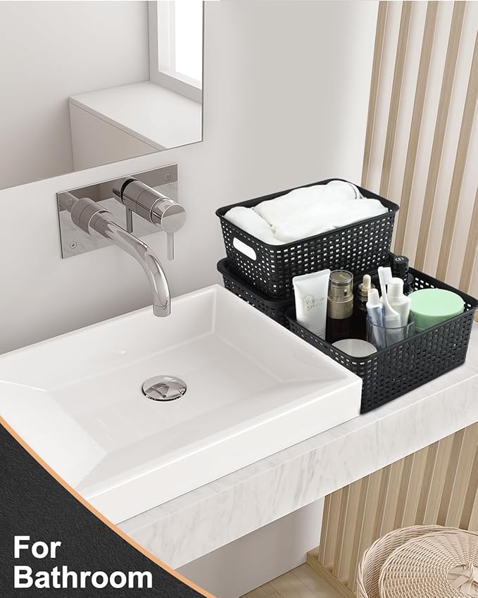 AREYZIN Storage Bins Plastic Storage Baskets - Image 6