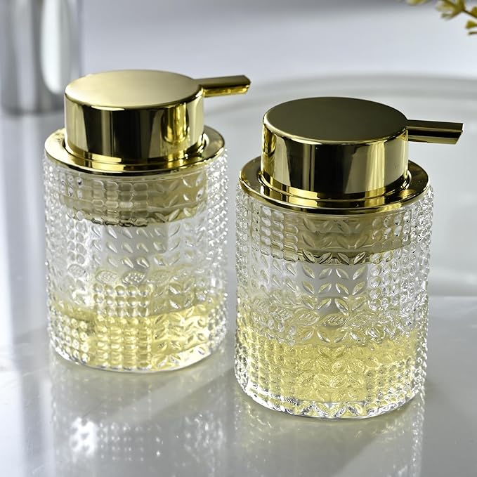 Foaming Glass Soap Dispenser, Hand Foam Soap Dispenser by CICUFYOfficial
