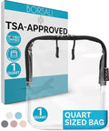 BORSALI TSA Approved Toiletry Bag by Borsali
