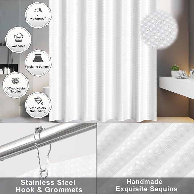 White Bathroom Sets Accessories - Image 3