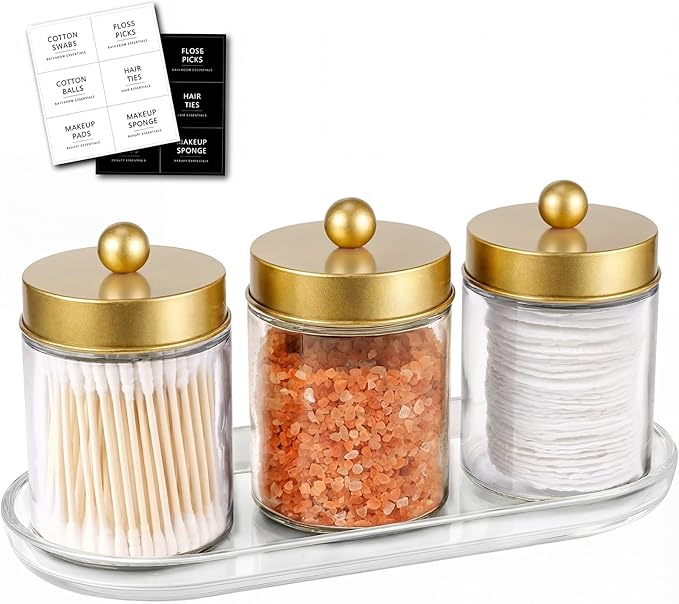SheeChung 3-Pack Glass Apothecary Jars by SheeChung