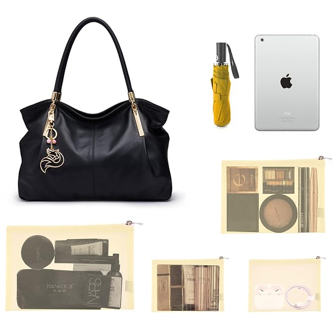 EASYFUN Mesh Pouch, Make up Bag - Image 4