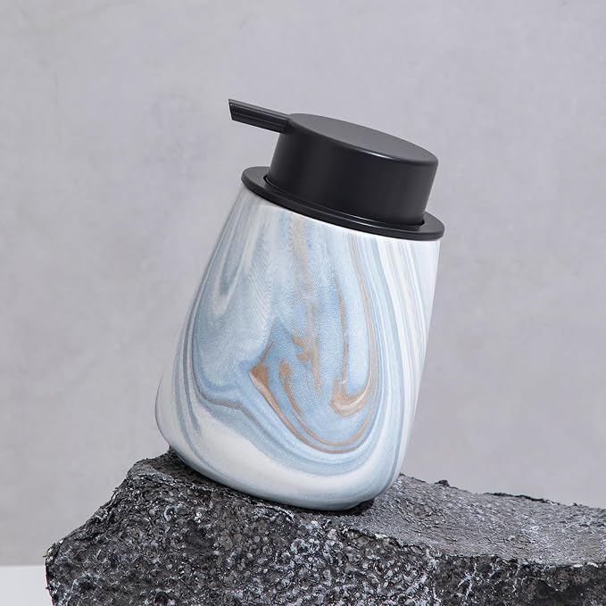 12Oz Ceramic Liquid Soap Dispenser - Image 2