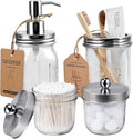 Amolliar Mason Jar Bathroom Accessories Set by Amolliar