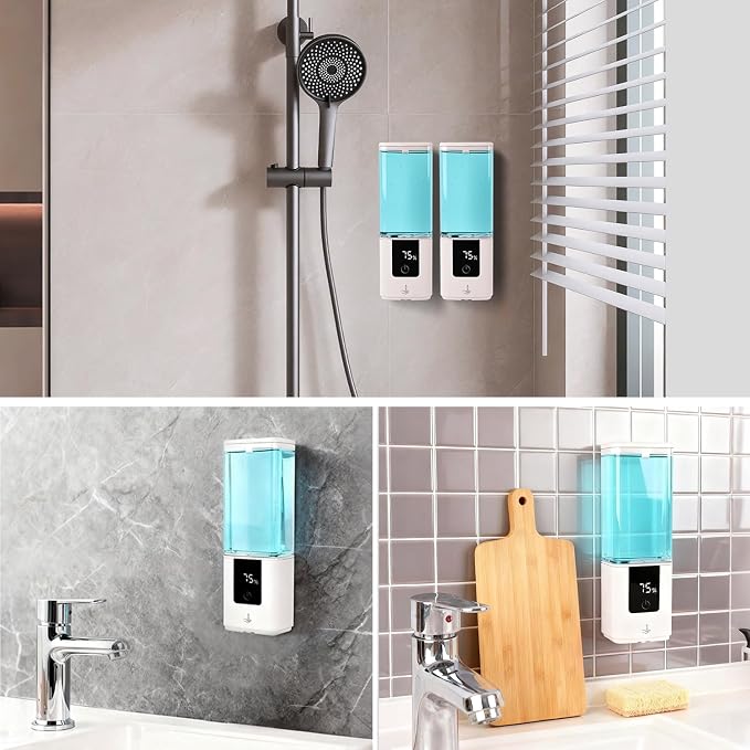LAOPAO Automatic Soap Dispenser Wall Mount Rechargeable Liquid Soap Pump - Image 8
