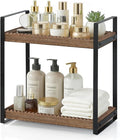 2 Tier Bathroom Organizers and Storage, Farmhouse Countertop Organizer by Zecela