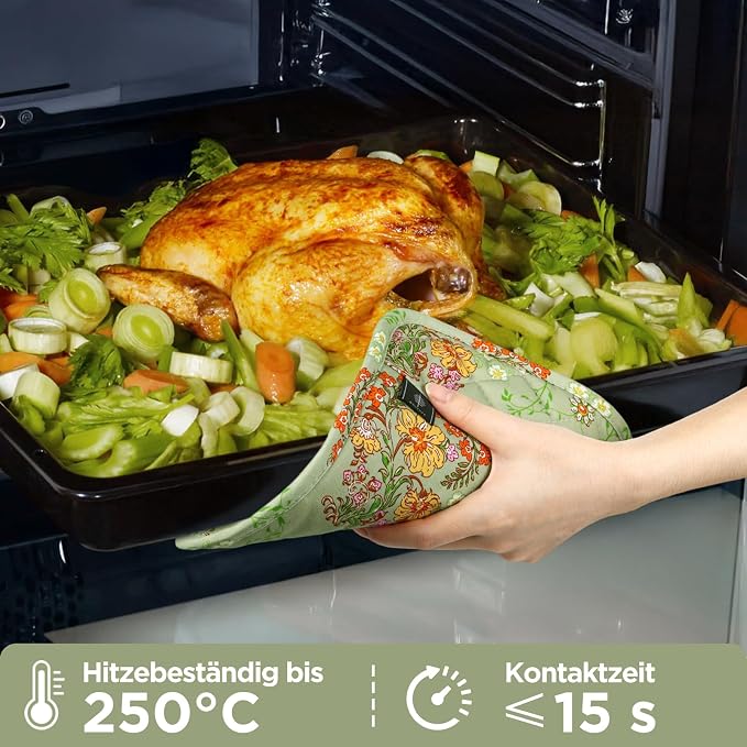 Pot Holders for Kitchen Heat Resistant Hot Pads for Countertops Oven Pot - Image 2