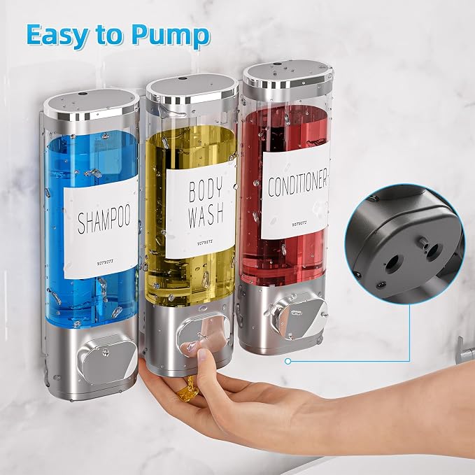 VITVITI Shampoo and Conditioner Dispenser - Image 3