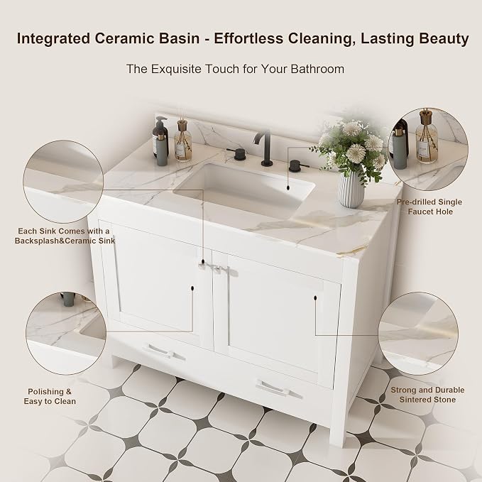 Montary 42" Bathroom Vanity - Image 5