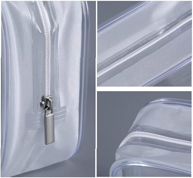 6 Pack Clear Toiletry Carry Pouch - Image 5