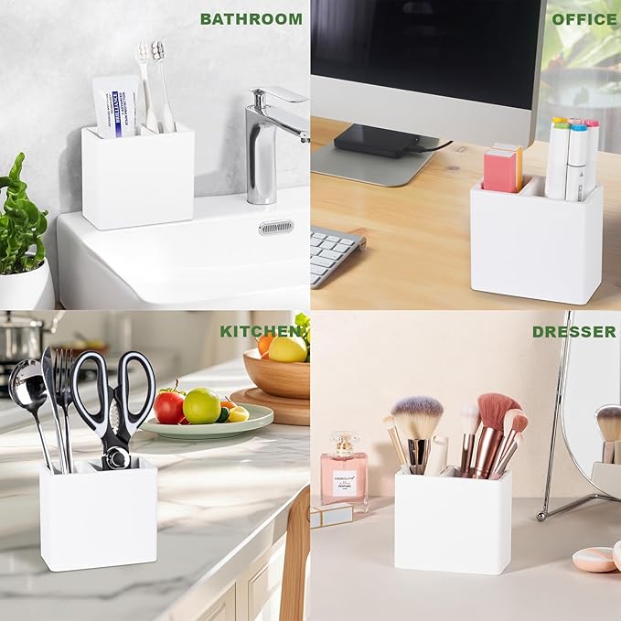 Diatomite Toothbrush Holder 2 Slots Tooth Brush Holder - Image 6