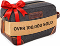 emissary Toiletry Bag for Men, Canvas Travel Toiletry Bag Men's Dopp Kit by emissary