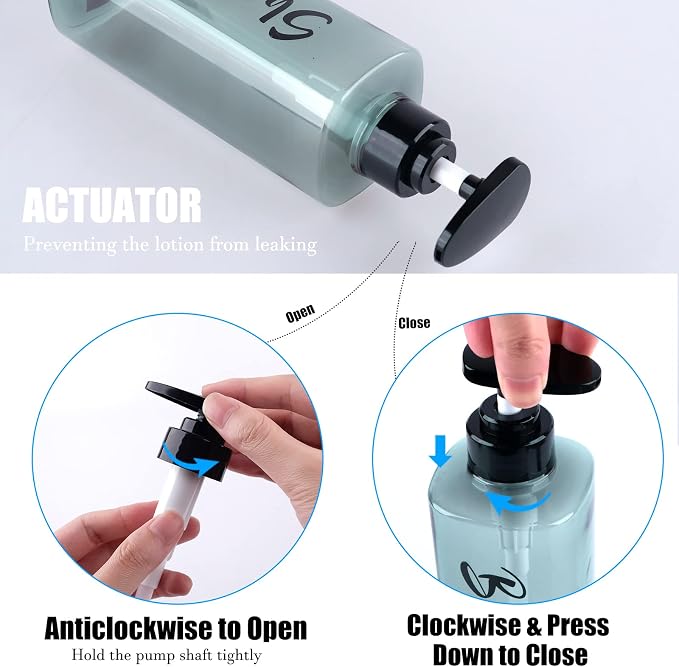16.9oz Refillable Shower Soap Dispenser - Image 3