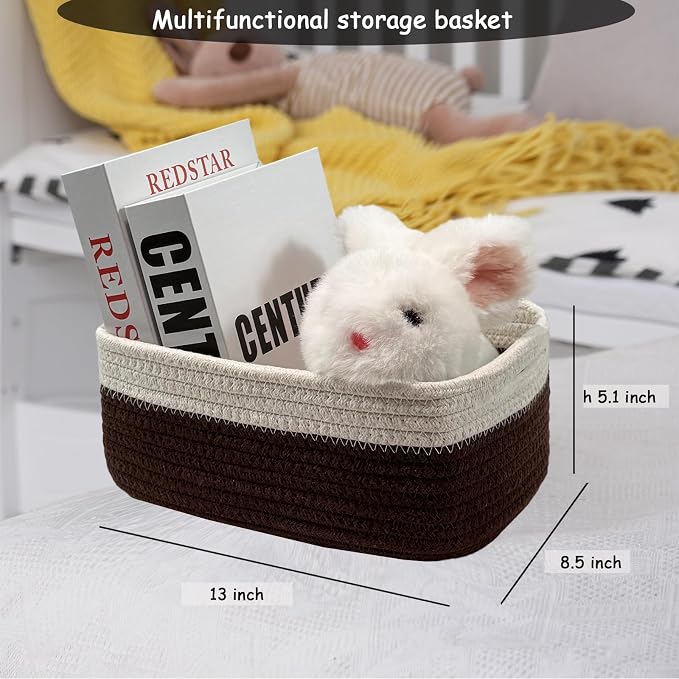 COMFY-HOMI 13" x 8.5" x 5.1" Storage Baskets - Image 3