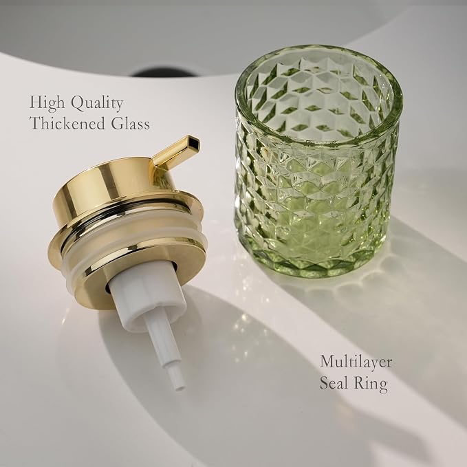 Hand Soap Dispenser Glass, Refillable Liquid Dispenser - Image 4