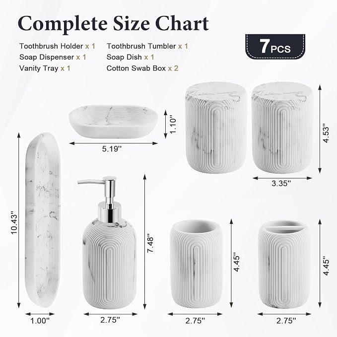 Bathroom Accessories Set - Image 2