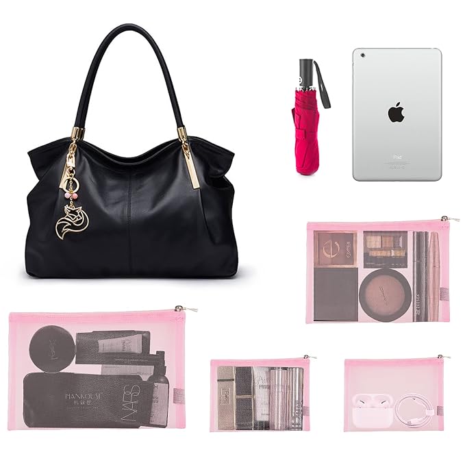 EASYFUN Mesh Pouch, Make up Bag - Image 5