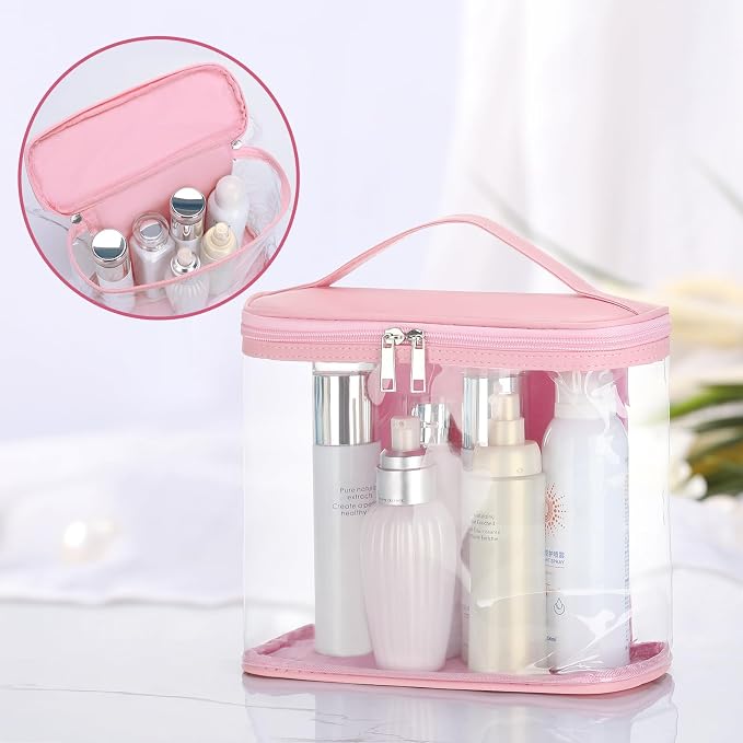 Heavy Duty Leak Proof Clear Travel Bags - Image 3