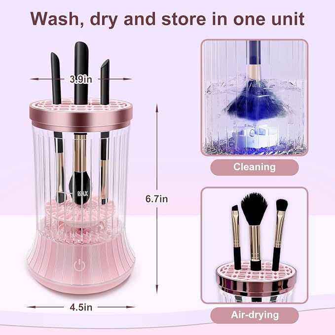 GKZ Electric Brush Cleaner Machine, High Speed Fast Cleaning Plug-in Power - Image 2