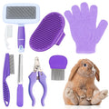 VCZONE 8 Pcs Small Animal Grooming Kit, Rabbit Grooming Kit by VCZONE