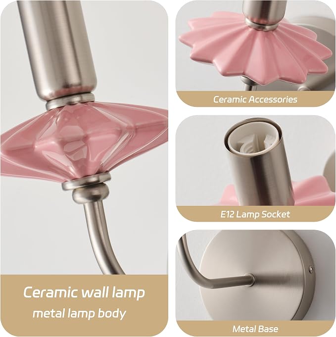 Modern Retro Wall sconces Set of Two - Image 2