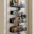 4 Pack Magnetic Spice Rack for Refrigerator, Organizadores de Cocina by Unknown