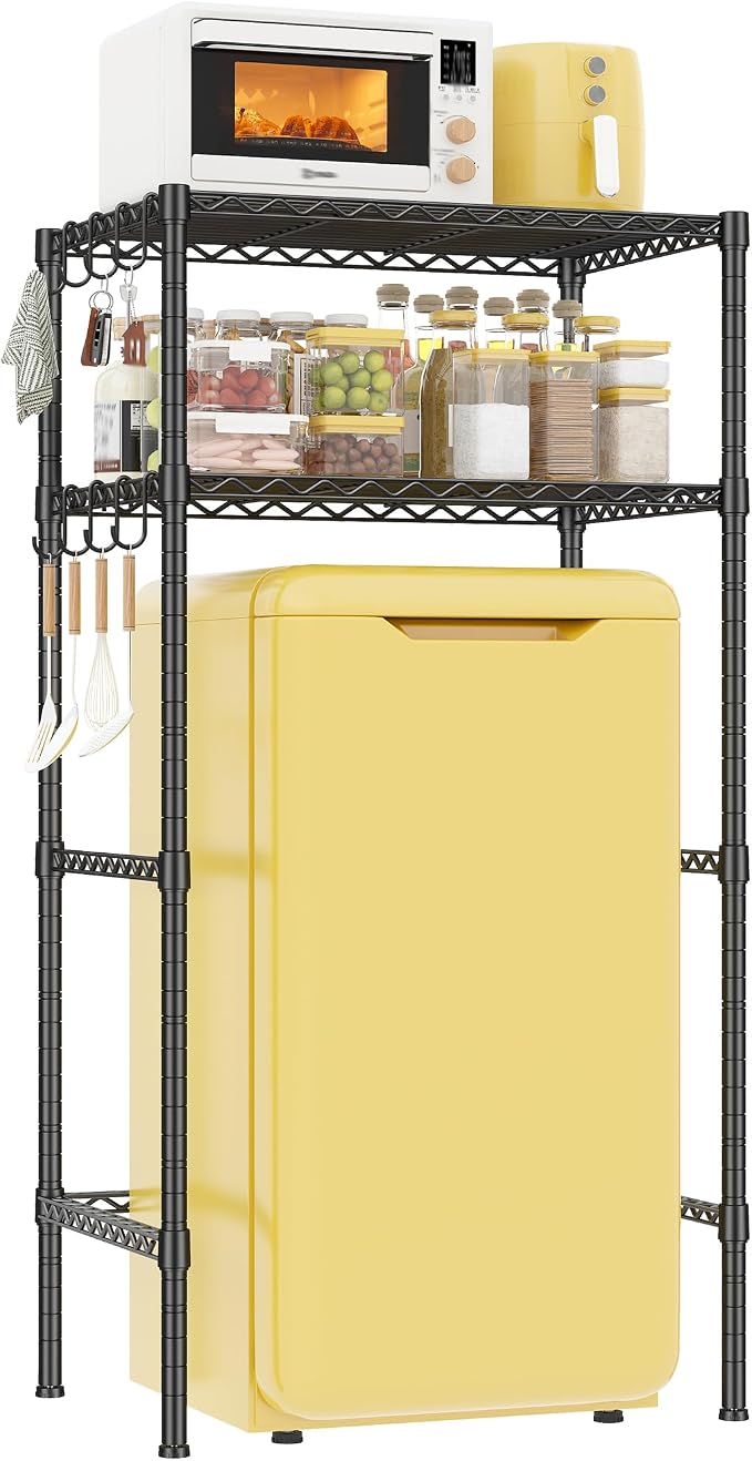 REIBII 2 Tier Mini Fridge Shelf - Image 9