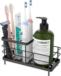 Luxspire Toothbrush Holders, 6 Slots Stainless Steel Tooth Brush Holder by Luxspire