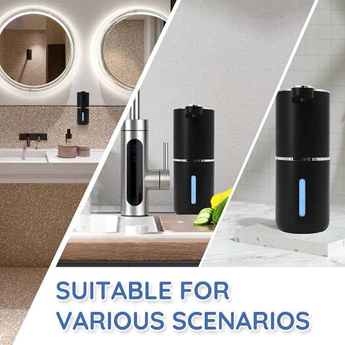 Foaming Soap Dispenser, Automatic Soap Dispenser, 13.5oz/400ml Automatic Soap - Image 7