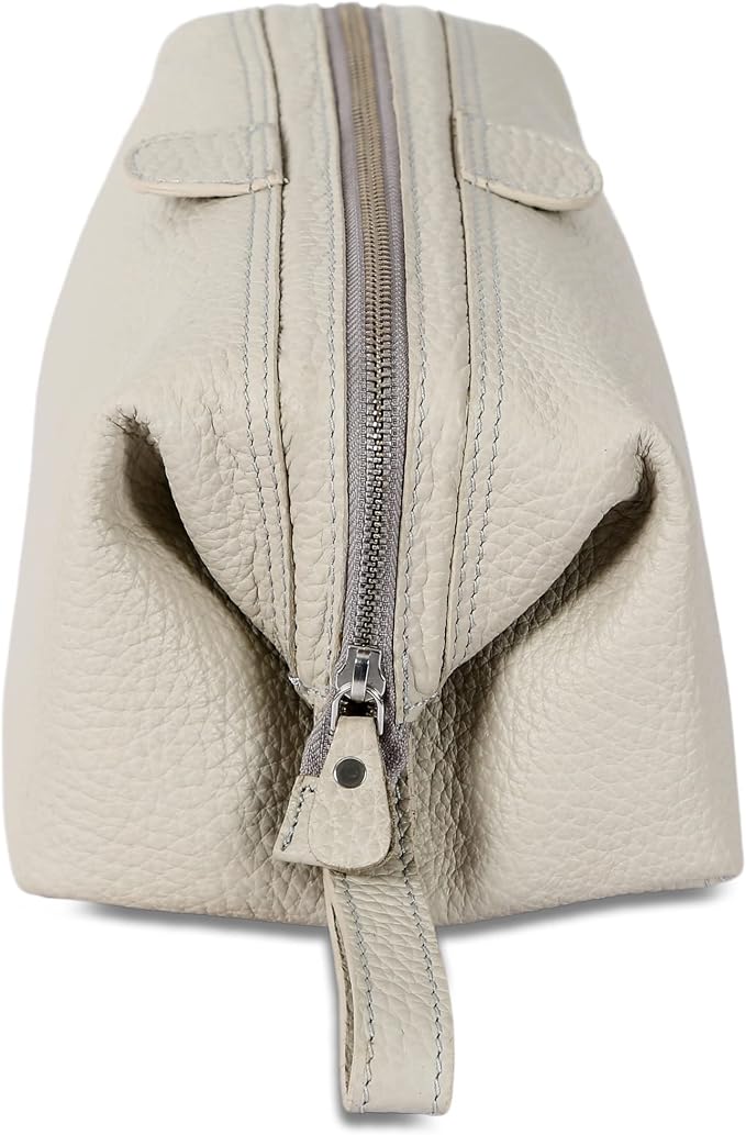 KomalC Premium Buffalo Leather Toiletry Bag - Image 7
