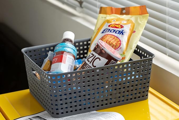 Plastic Storage Baskets for Organizing - Image 6