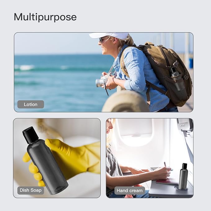 Travel Bottles for Toiletries 3.4 oz - Image 3