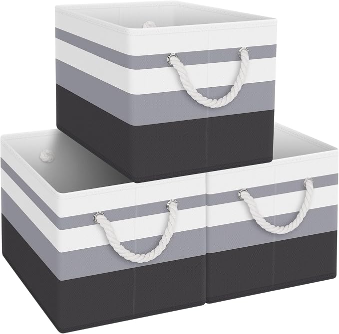 Fab totes Storage Bins, Foldable Storage Baskets by Fabtotes