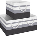 Fab totes Storage Bins, Foldable Storage Baskets by Fabtotes