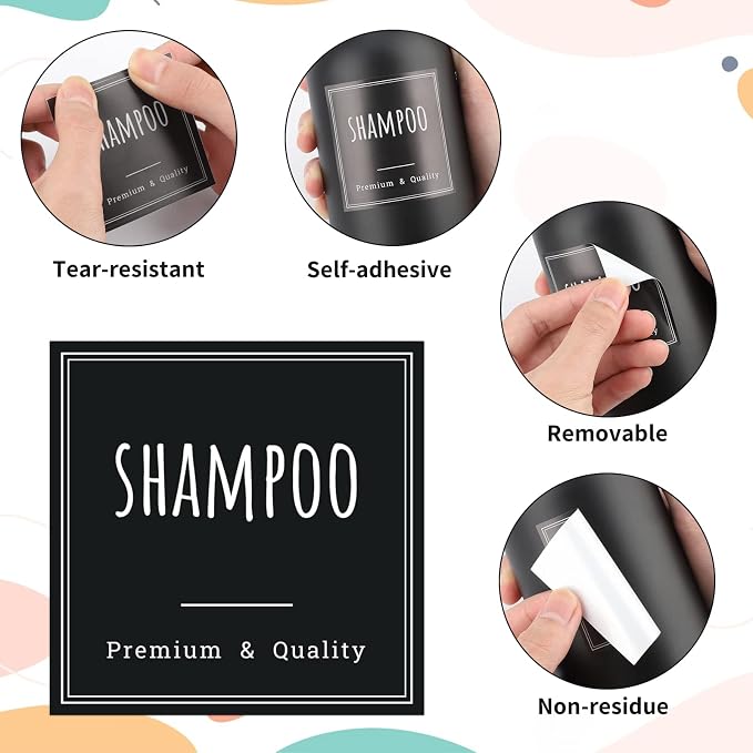 Segbeauty Soap Dispenser Labels - Image 4