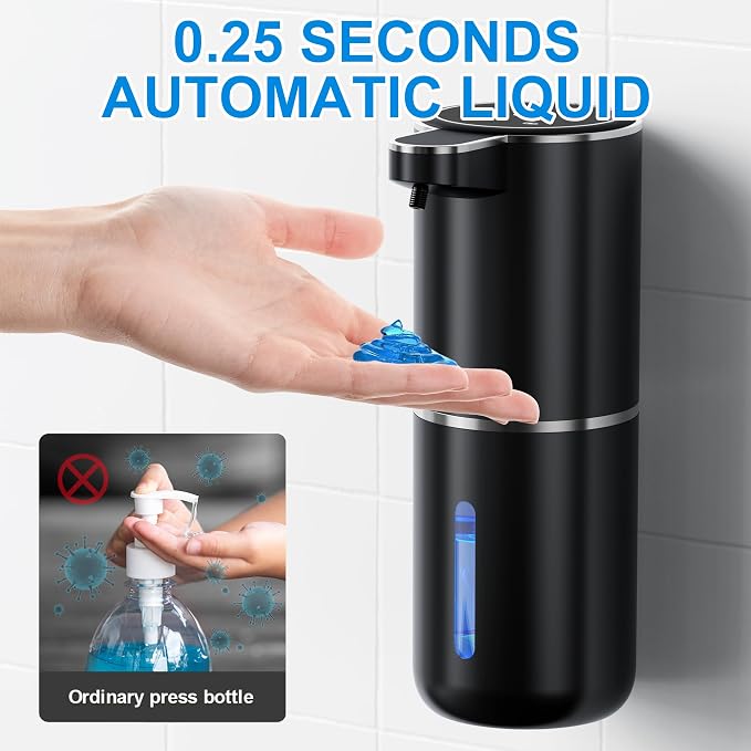 Automatic Soap Dispenser Touchless Automatic Liquid Soap Dispenser 4 Adjustable - Image 7
