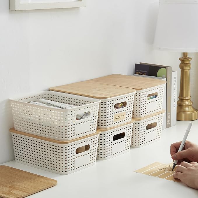 Small Plastic Storage Bins - Image 7