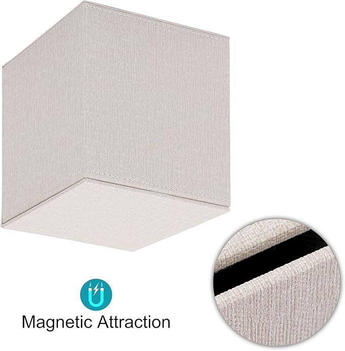 Sumnacon Square Linen Tissue Box Cover - Image 6